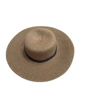 Sloggers Brown Straw Hat with Black Band